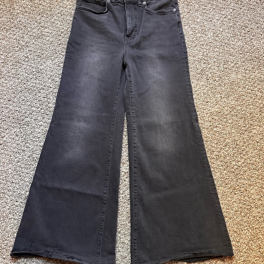 Madewell Flared Wide Leg Crop